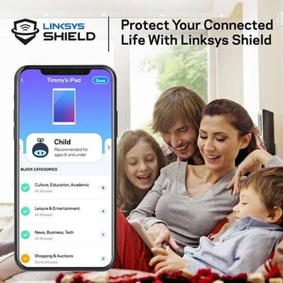 Linksys protege la vida conectada
